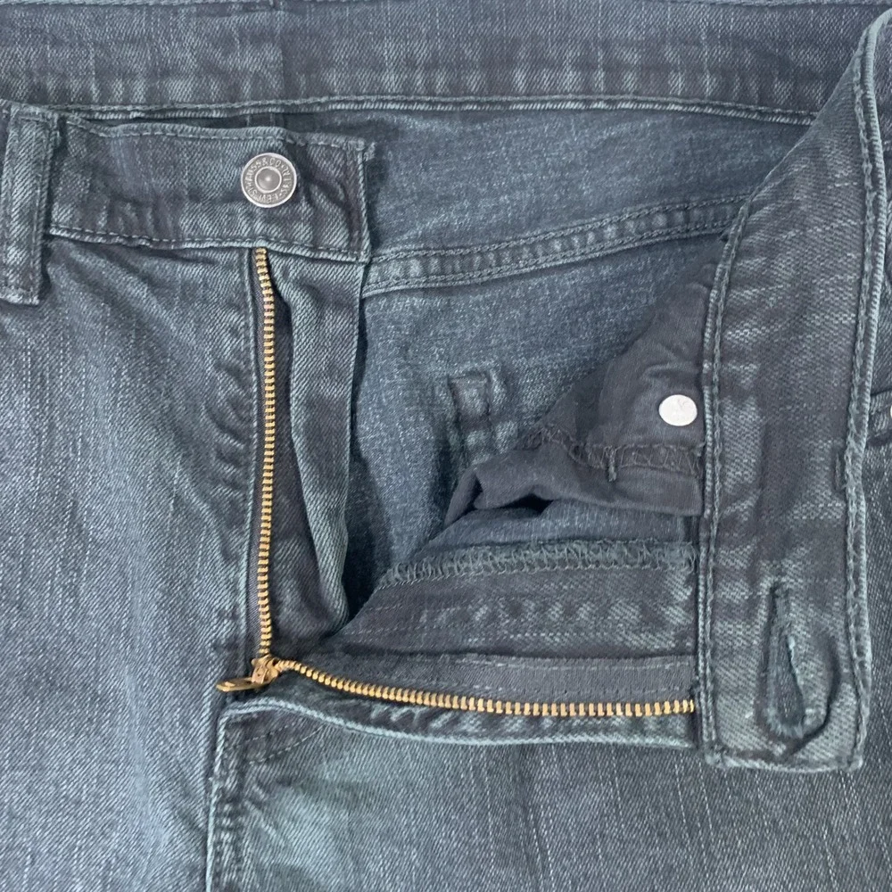 Levi's 511 Slim Fit Jeans Mens 34x30 Black Stretch Denim